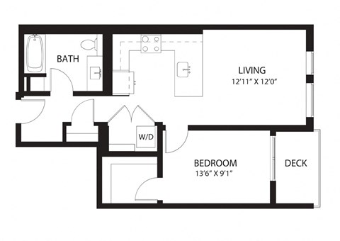 Vela Apartments C13 Floor Plan